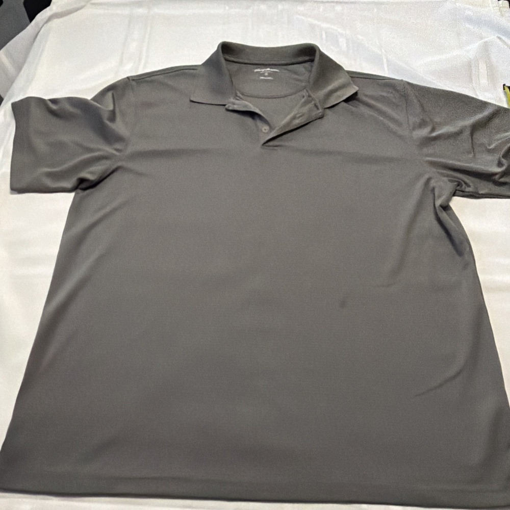 Tommy Armour Mens XXL Gray DRI-LOGIC Golf Polo Shirt Short Sleeve Performance